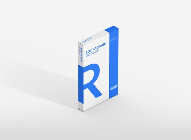 PSD rectangle box mockup