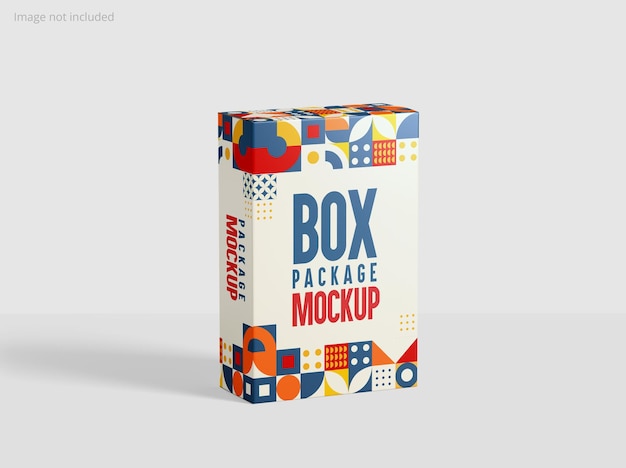 Rectangle box mockup