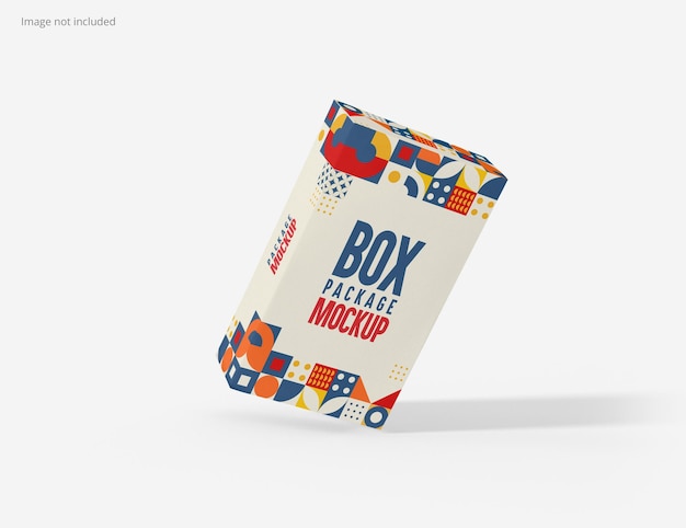 rectangle box mockup