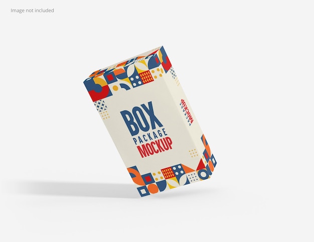 Rectangle box mockup