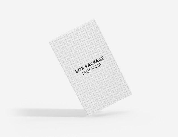 PSD rectangle box mockup