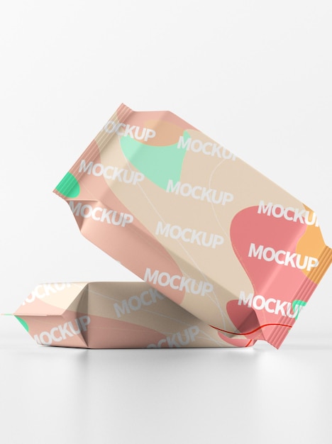 PSD rectangular packaging mockup design