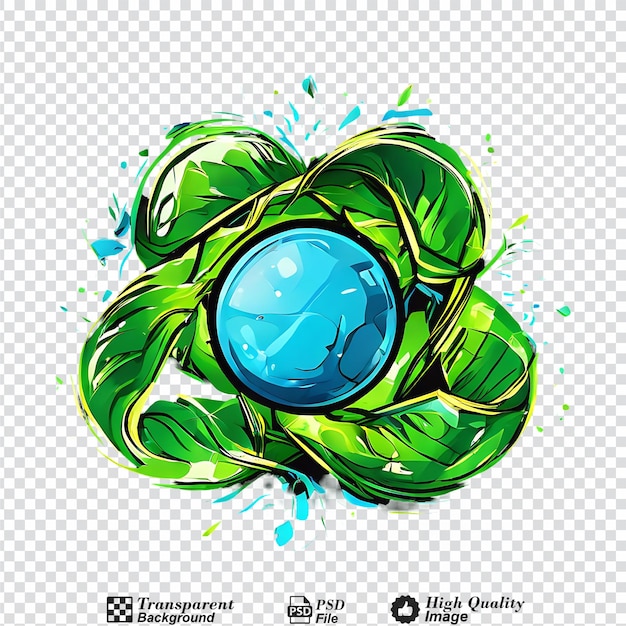 Recycle symbool doodle vector epsisolated op transparante achtergrond