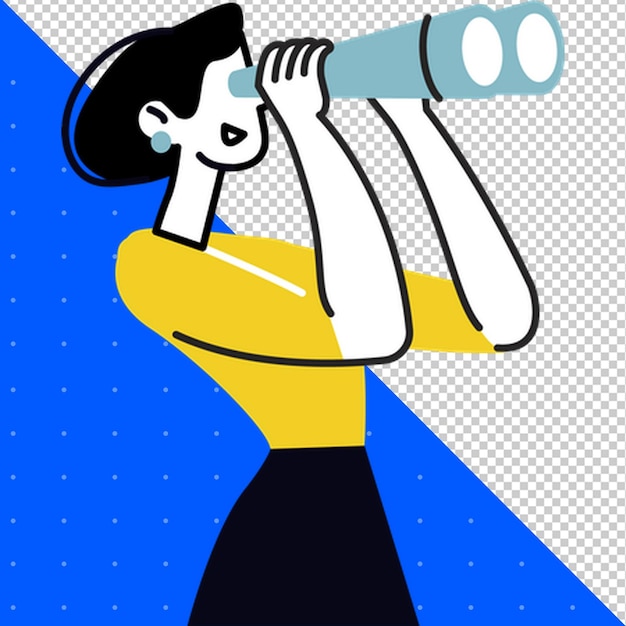 Ręcznie narysowana ilustracja płaska wektorowa PNG Przezroczyste tło
