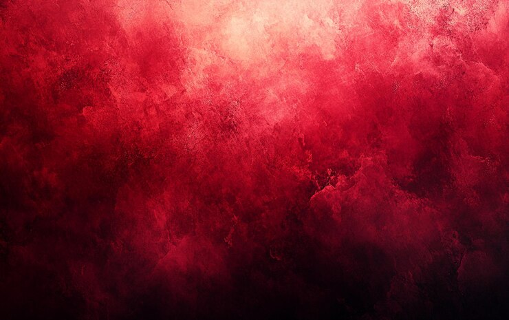 PSD red abstract background with a dark red gradient blurred and smudged