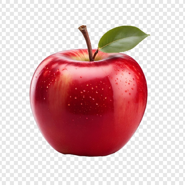 PSD red apple