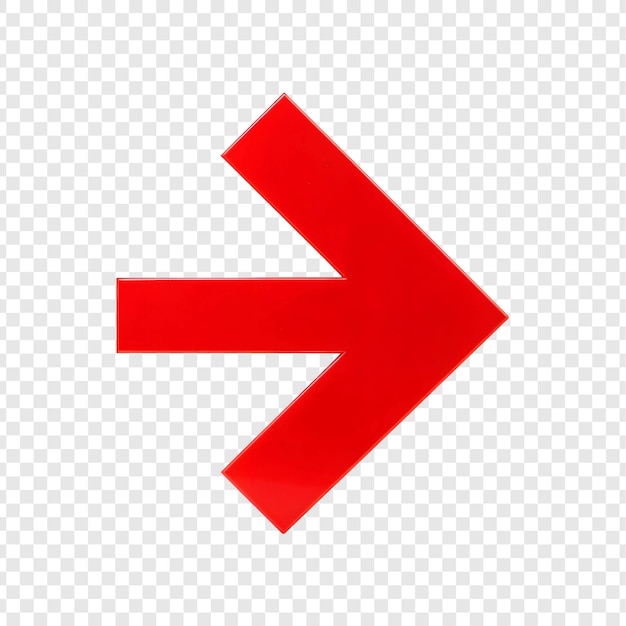 the red arrow pointing to the right