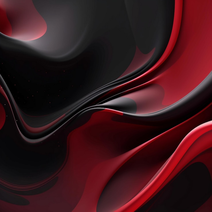 PSD a red background with black and red lines and a red background