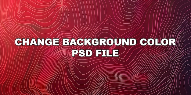 PSD a red background with a lot of lines and dots stock background