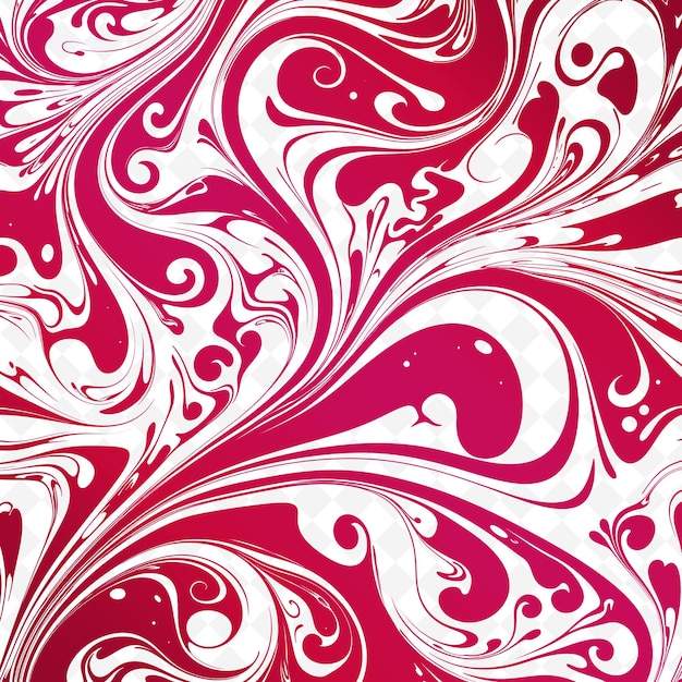 PSD a red background with a white and pink swirl