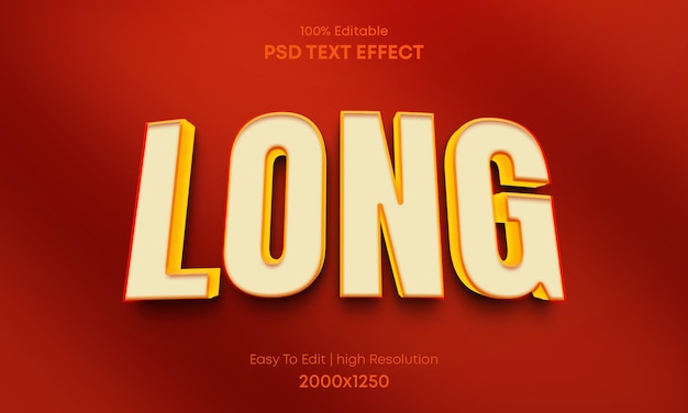 A red background with the word long on it