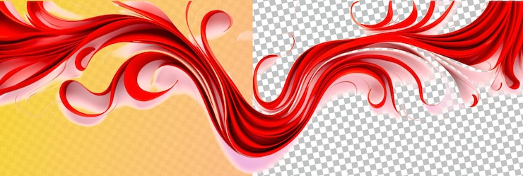 PSD a red and black abstract design with the words quot the red quot on the bottom