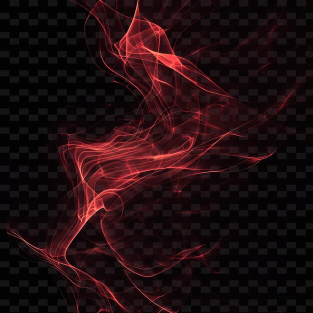 PSD a red and black background with a red line of smoke