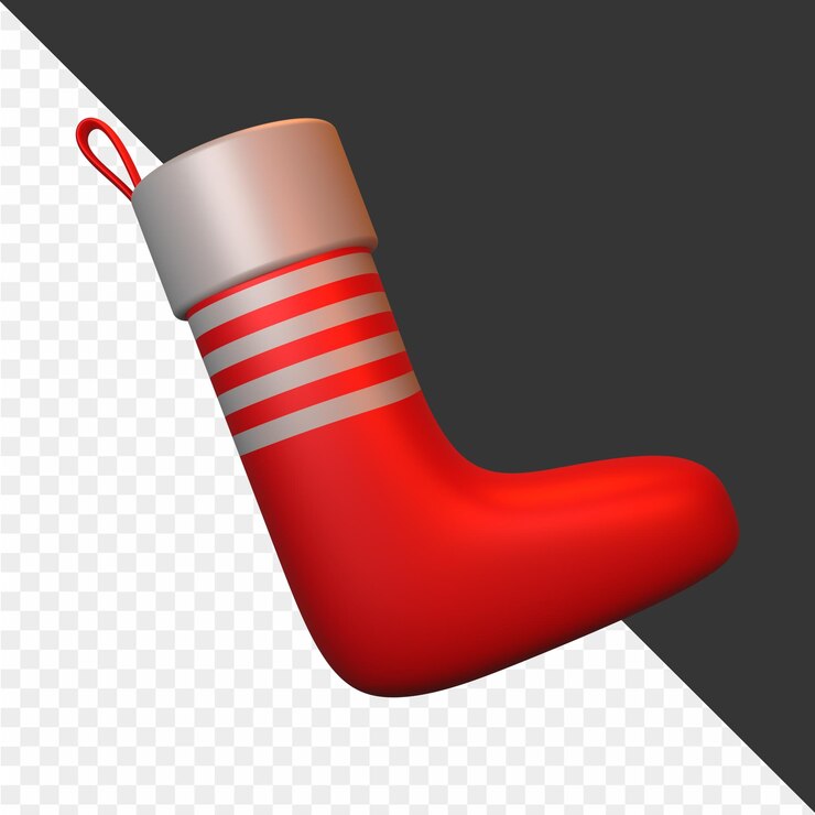 PSD a red boot with a red x on it
