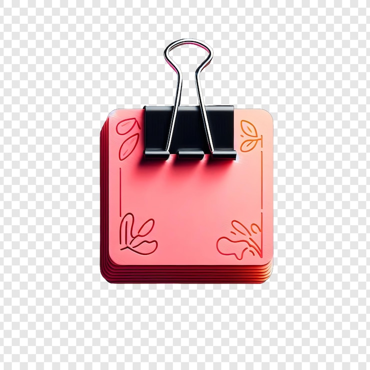 PSD a red box with a butterfly on it