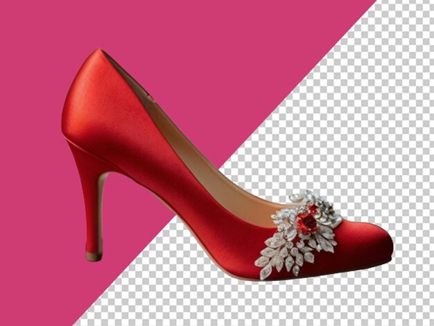 PSD red bridal heel