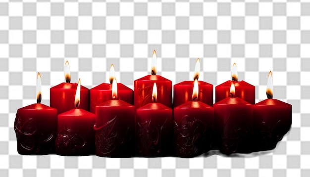 A red candle png