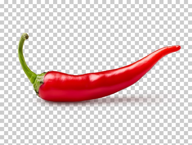 Red chili pepper, a red pepper on a transparent background png clipart