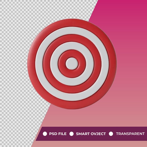 a red circle target with a red circle on it that says rectangle with transparent background