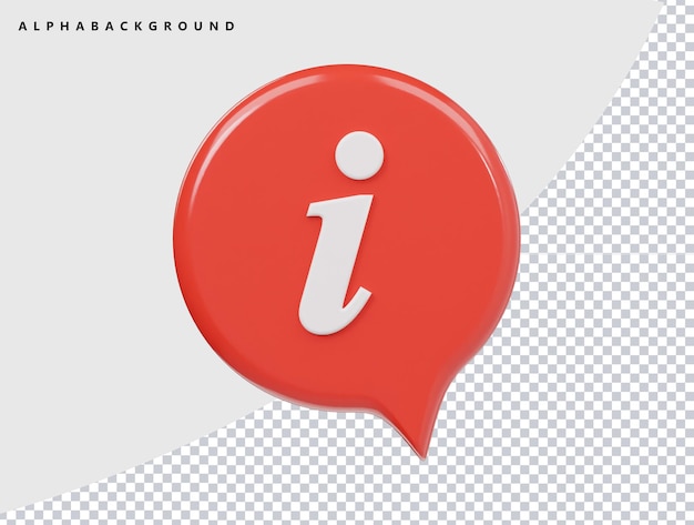 a red circle with a person on it and a red circle with the word i on it