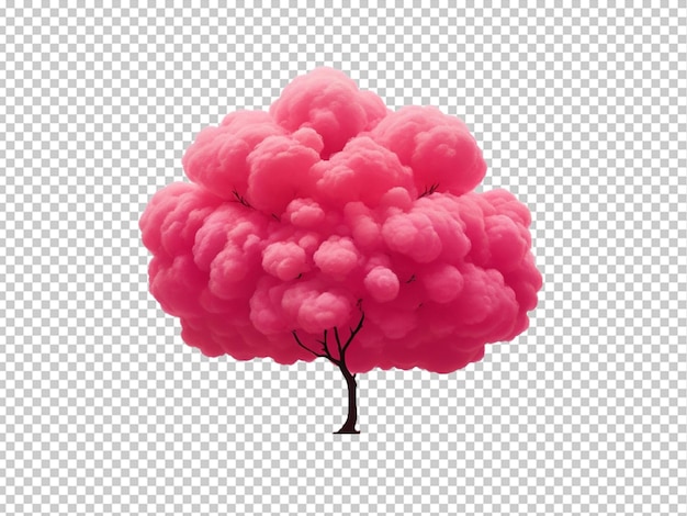 Red cotton candy