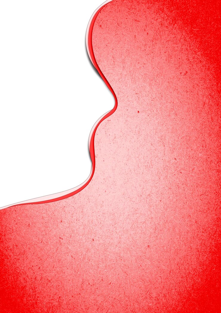 PSD red creative curve