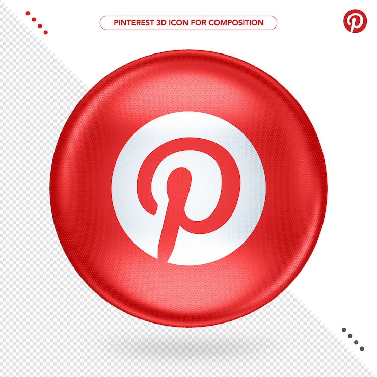 PSD red ellipse 3d pinterest
