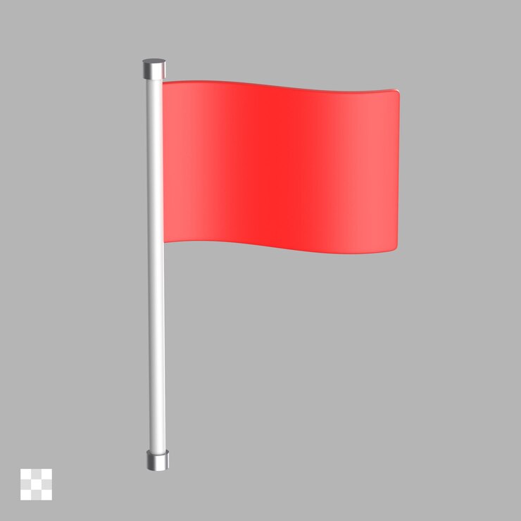 PSD 빨간  ⁇ 발 3d 아이콘