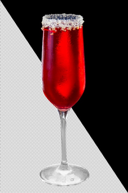 PSD red fruit cocktail