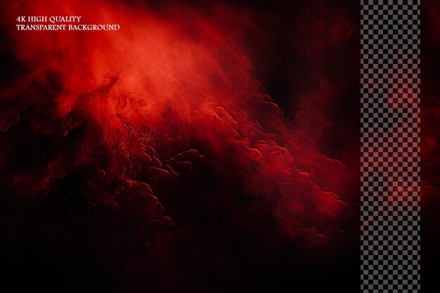 Red gradient background dark red color scheme dark atmos on transparent background