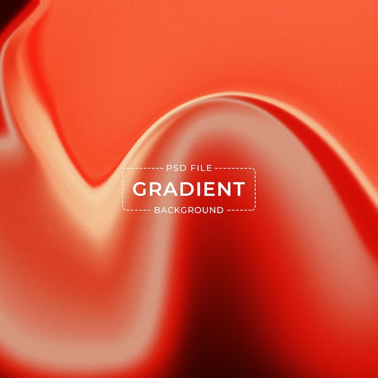 PSD red gradient background