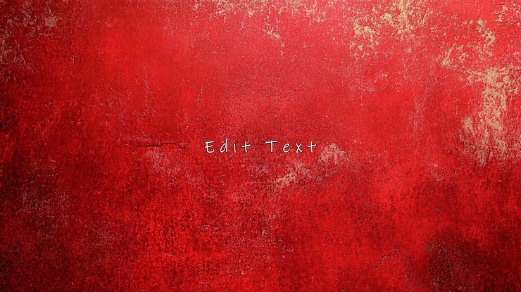 PSD red grunge texture with gold highlights