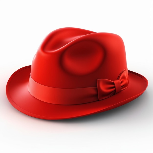 PSD red hat psd on a white background