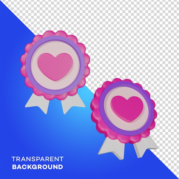 Red heart 3d vector hd images, 3d likes render, 3d heart,