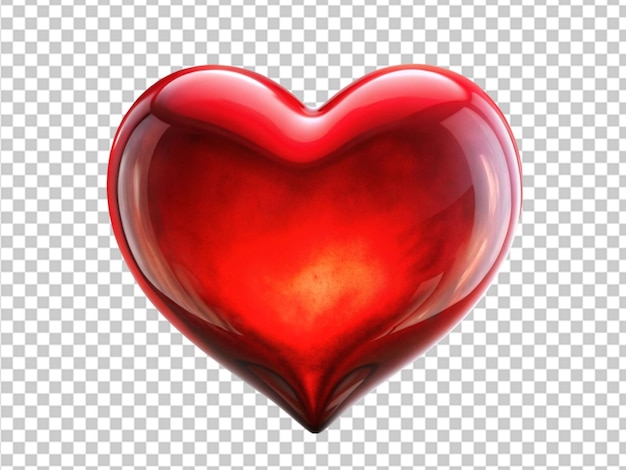 PSD red heart icon