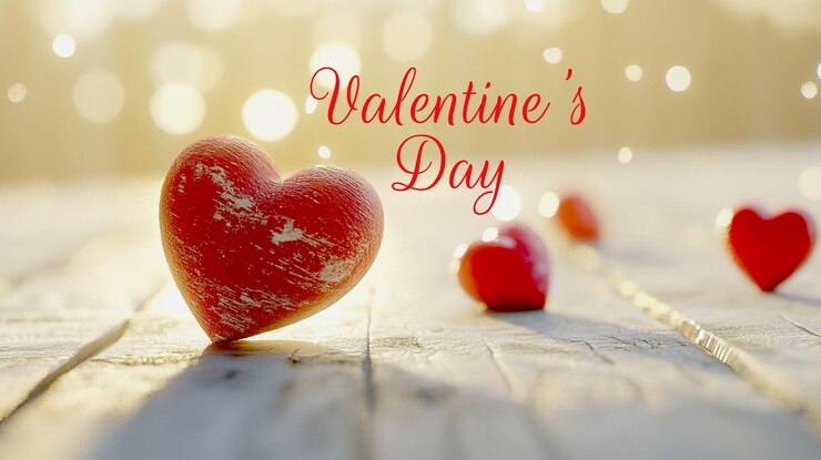 PSD a red heart with the words quot valentine quot on the bottom