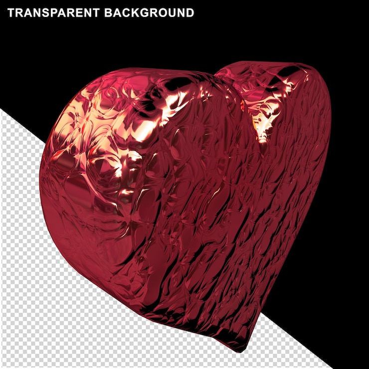 PSD red heart