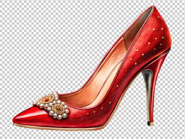 Scarpe rosse a tacco alto