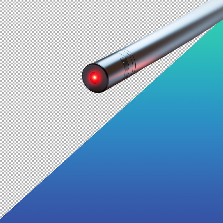 PSD red laser pointer
