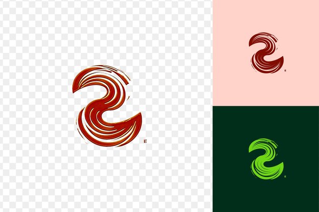 PSD the red letter a is on a green background