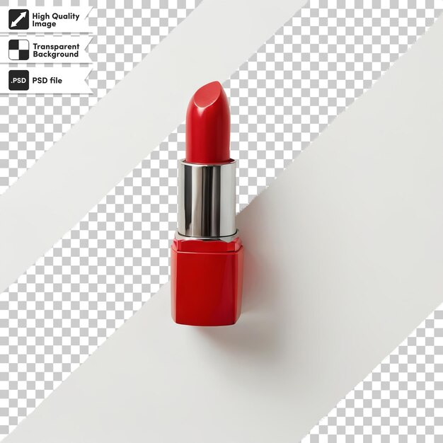 PSD a red lipstick with a black and white background