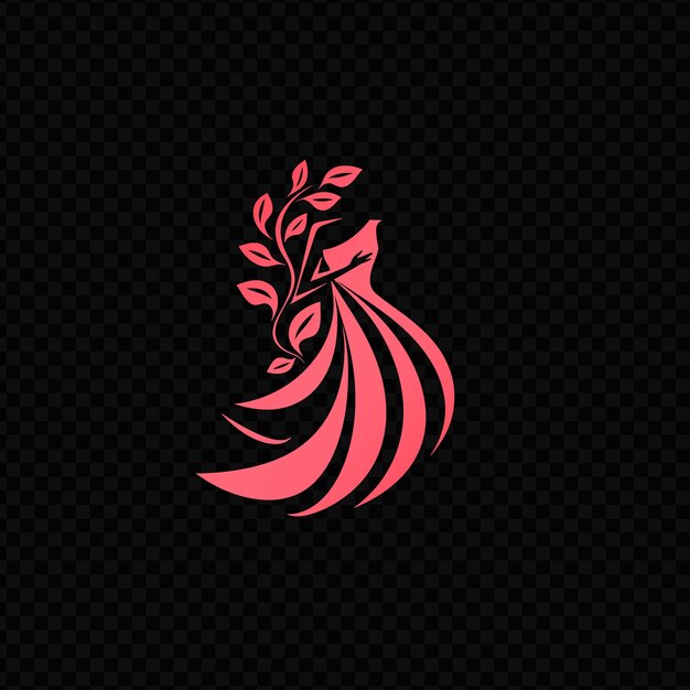 PSD the red logo of a rooster on a black background