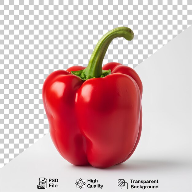 PSD un pepe rosso con un gambo verde su di esso tra cui file png