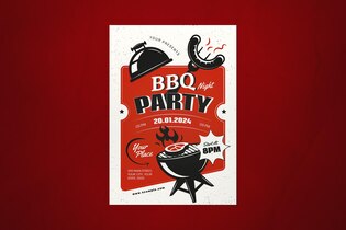 Bbq flyers