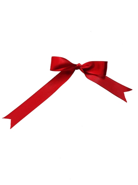 A red ribbon bow with a bow on it Icon