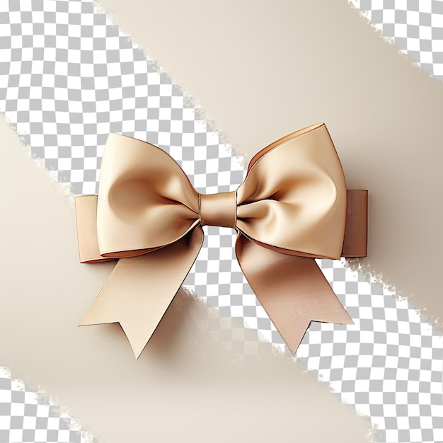 PSD red ribbon isolated on transparent background accompanies a sale tag or price ticket