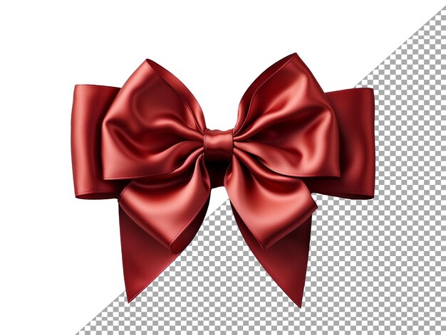 A red ribbon with transparent background