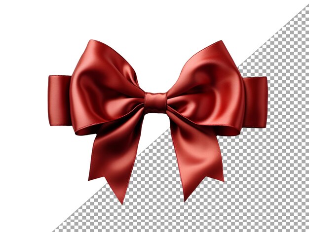 A red ribbon with transparent background