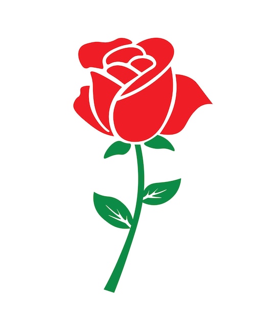 레드 로즈 터 아트 푸른 잎으로 꽃이 피는 꽃 발렌타인 데이 결혼식 또는 식물 디자인