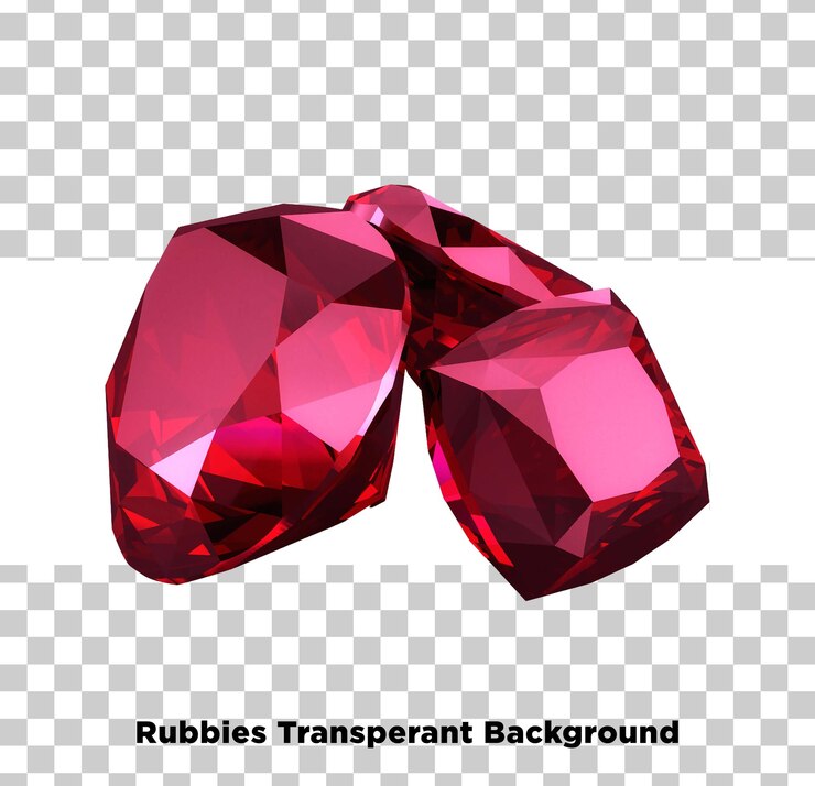 PSD red rubby